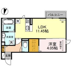 D-room真崎の物件間取画像